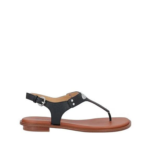 Michael Kors Plate Slingback Thong Sandals - 10 - Picture 2 of 5